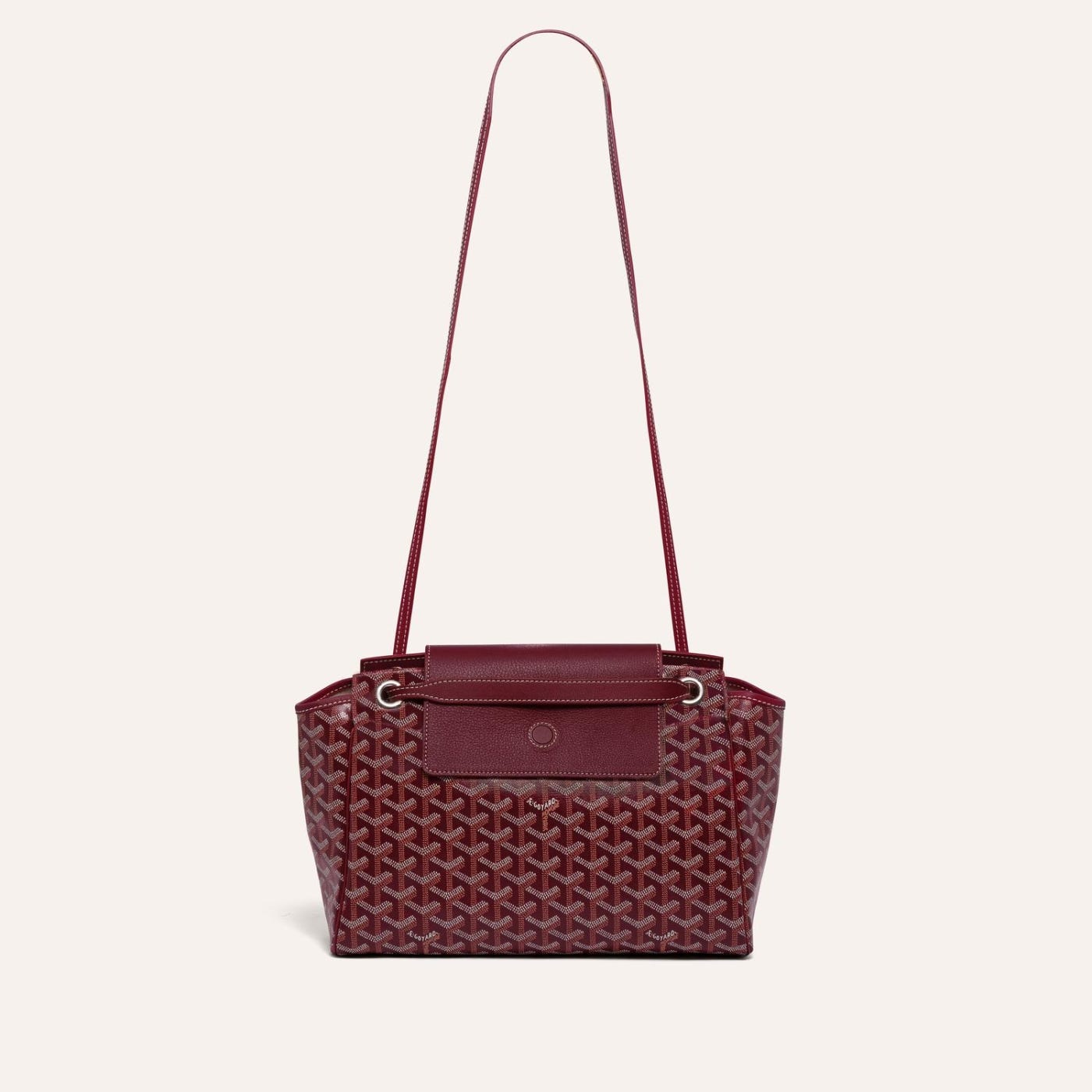 Goyard Rouette Souple Bag Burgundy - Image 4